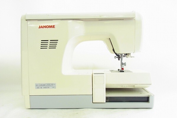 K006-Y32-1186 JANOME ジャノメ SECIO 9090 ミシン 通電確認済み 現状品③＠_画像5