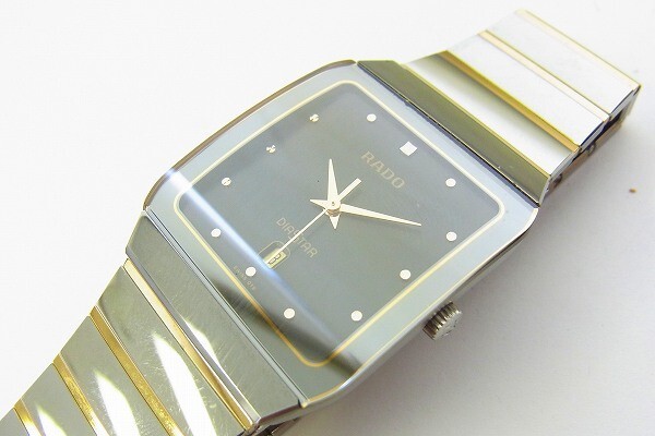 K127-J26-371◎ RADO ラドー 152.03666.3 メンズ クォーツ 腕時計 現状品③◎_画像1