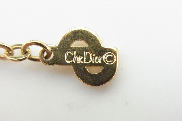 K652-S28-169◎ Christian Dior クリスチャンディオール ネックレス アクセサリー 現状品③◎_画像5