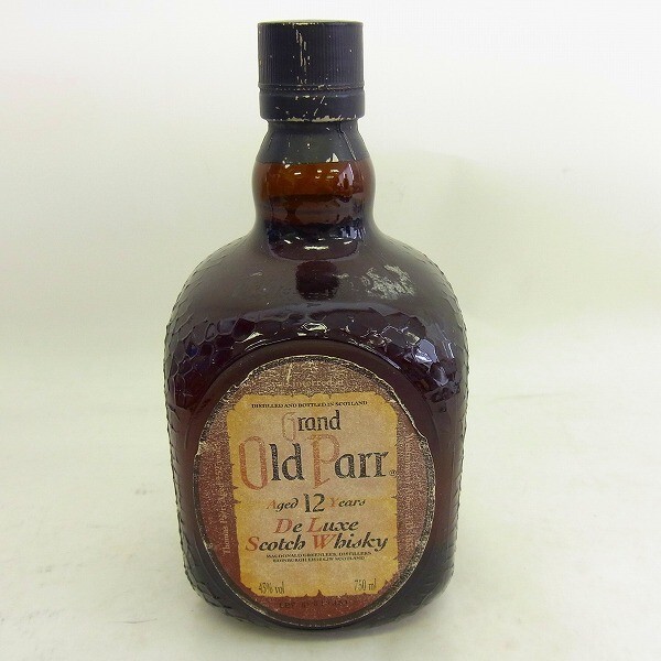 J934-J16-2369 Grand Old Parr グランドオールドパー 12年 スコッチ 750ml 43％ 未開栓 現状品②の画像1