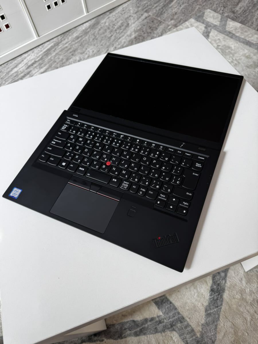 【美品】高スペック/Thinkpad X1 Carbon 6th / 第8世代i5/メモリ16G/新品NVMe 512GB /14インチ/高解像度FHD/タッチパネル/オフィス2021_画像3