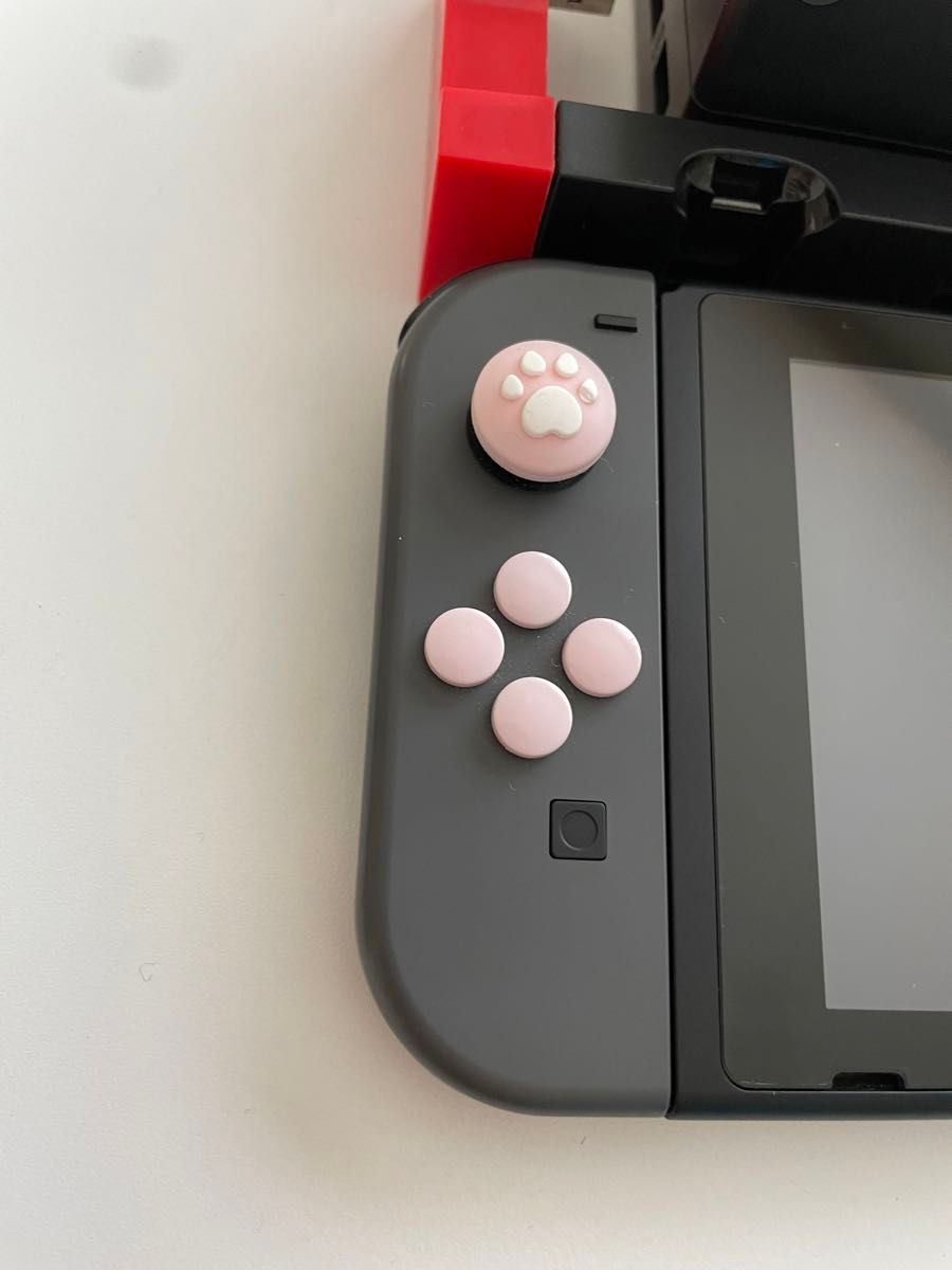 美品 Nintendo Switch 本体 バッテリー強化モデル グレー HAC-001（-01） おまけ付