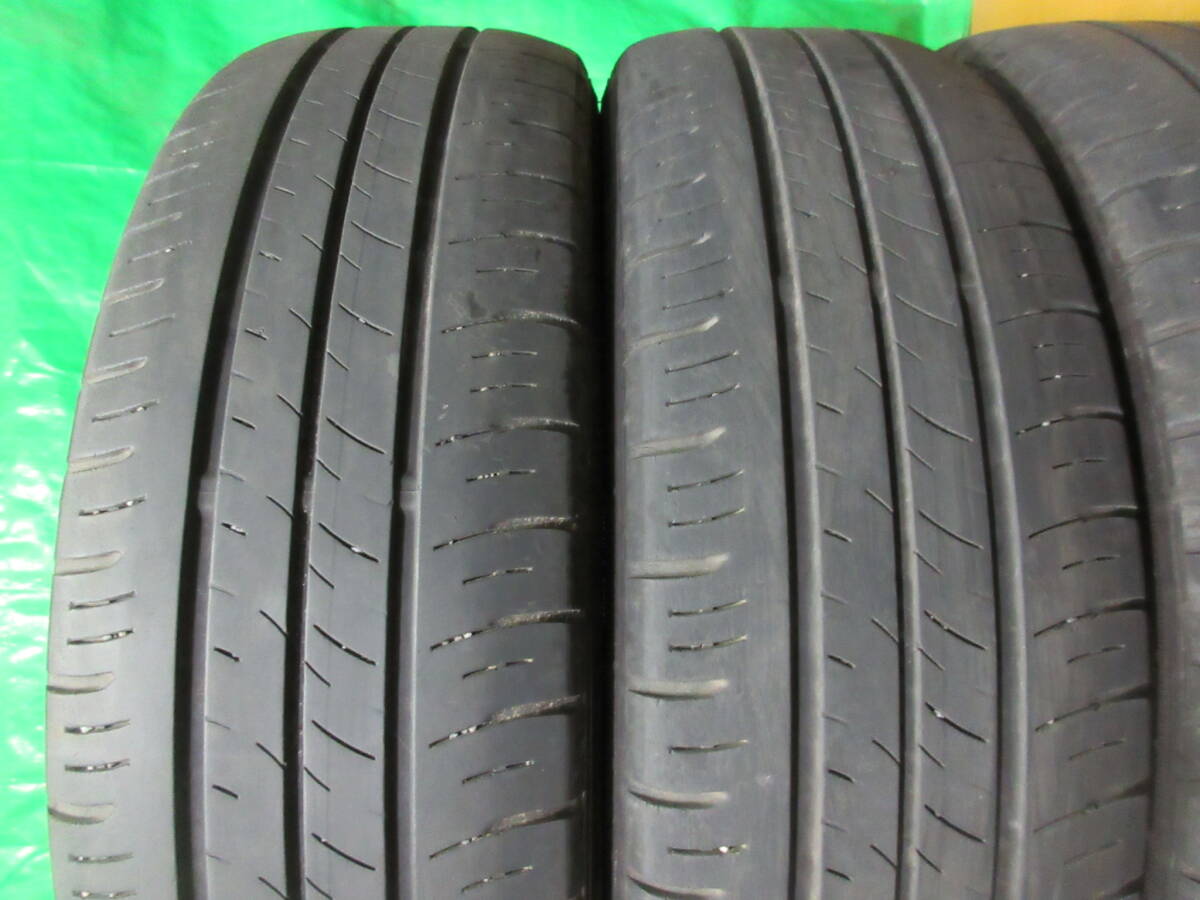 ダンロップタイヤ エナセーブ DUNLOP ENASAVE EC300+ 165/60R15 77H 4本 №4866上 中古オンロードタイヤ ラジアル ノーマル サマー夏タイヤ_画像2