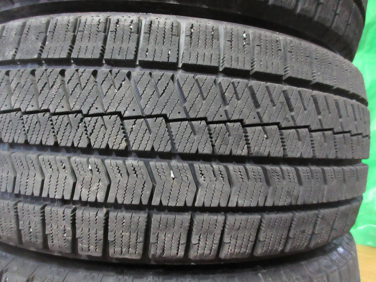 中古ブリヂストンタイヤ ブリザック BRIDGESTONE BLIZZAK VRX2 225/45R17 4本 №4886上 冬タイヤ スタッドレスタイヤ_画像6