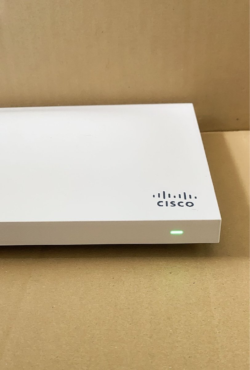 ジャンク現状品 通電のみ★Cisco MR42-HW-L クラウド管理型デュアルバンド アクセス ポイント Meraki MR42 電源ACアダプター付き★A421_画像3