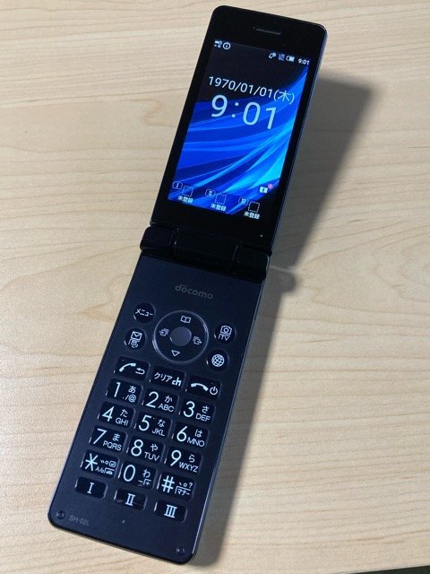  the first period . settled docomo SIM lock released AQUOS cellular phone SH-02L [ black ] mobile telephone * ask easy easily viewable AQUOS cellular phone * Z11