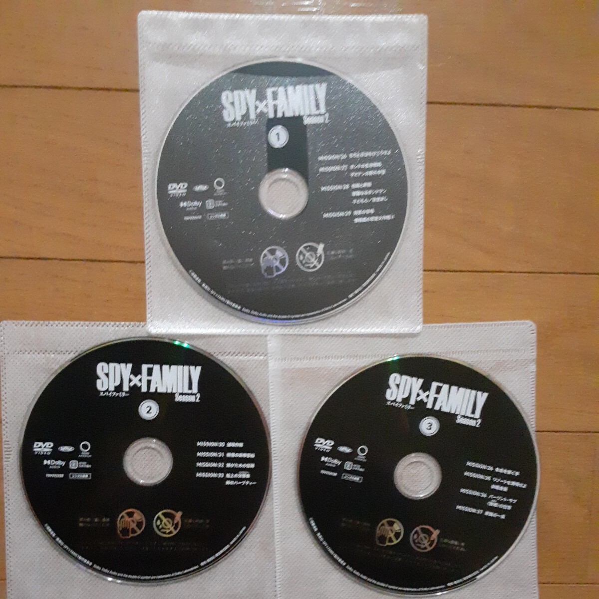 DVD スパイファミリー　シーズン2 1～3　　SPY×FAMILY_画像1