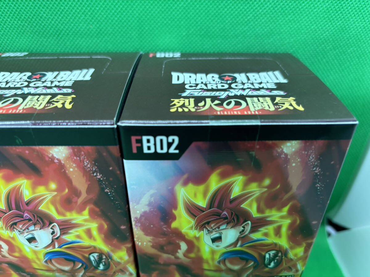 【BOX未開封】【4BOXセット】烈火の闘気 フュージョンワールド ドラゴンボール スーパーカードゲーム 4ボックス テープ付き_画像6
