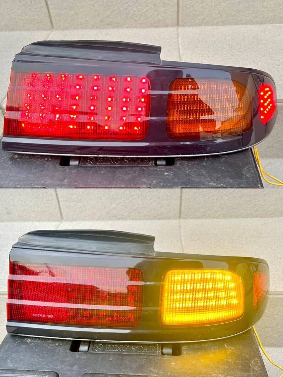LED加工品 S14シルビア テールランプ 後期テール テールレンズ LED加工品 S14シルビア テールランプ 後期テール テールレンズ