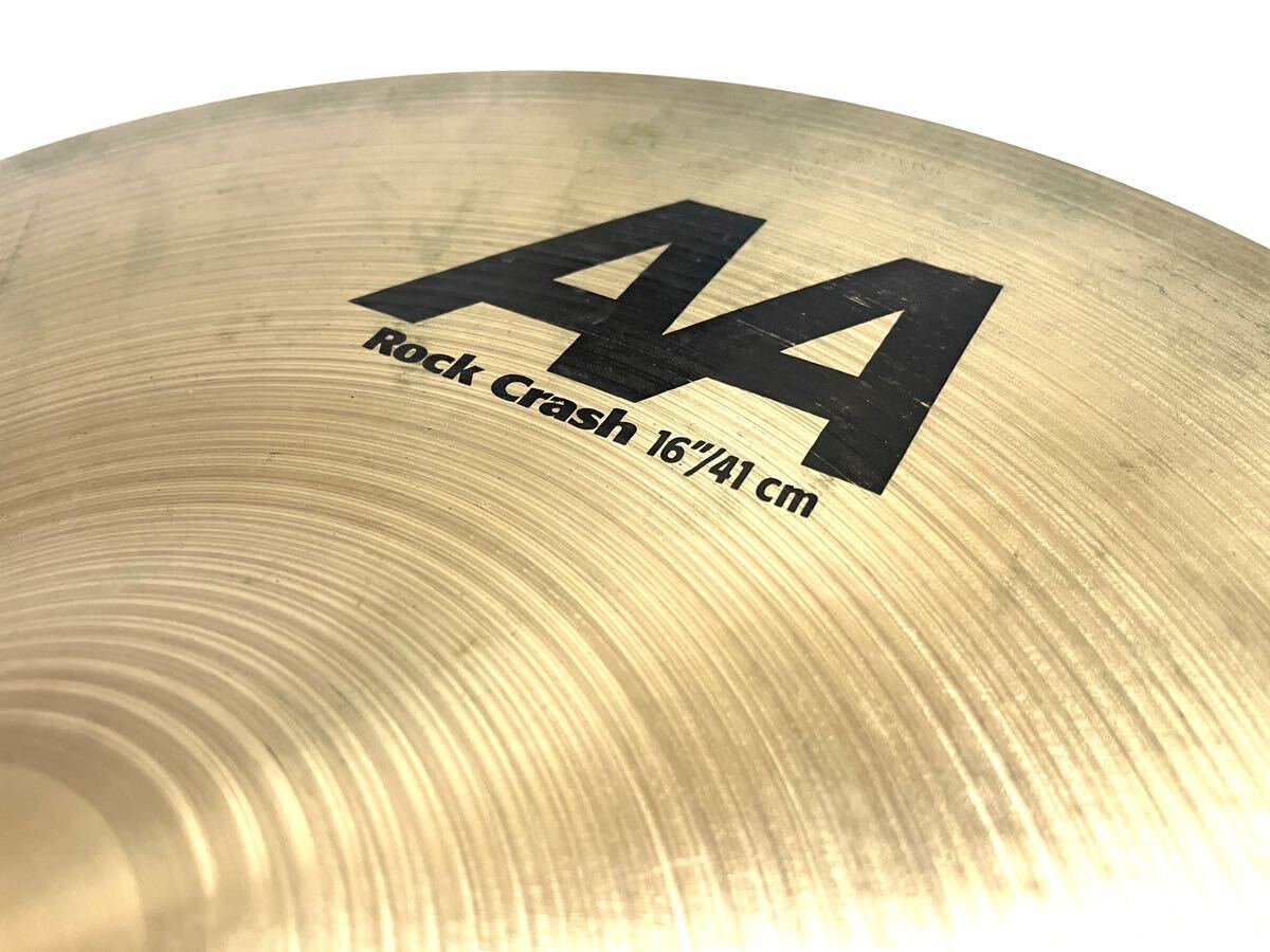 SABIAN セイビアン 16”/41㎝ Rock Crash シンバル　16インチ クラッシュ クラッシュシンバル drum ドラム 即有り_画像3