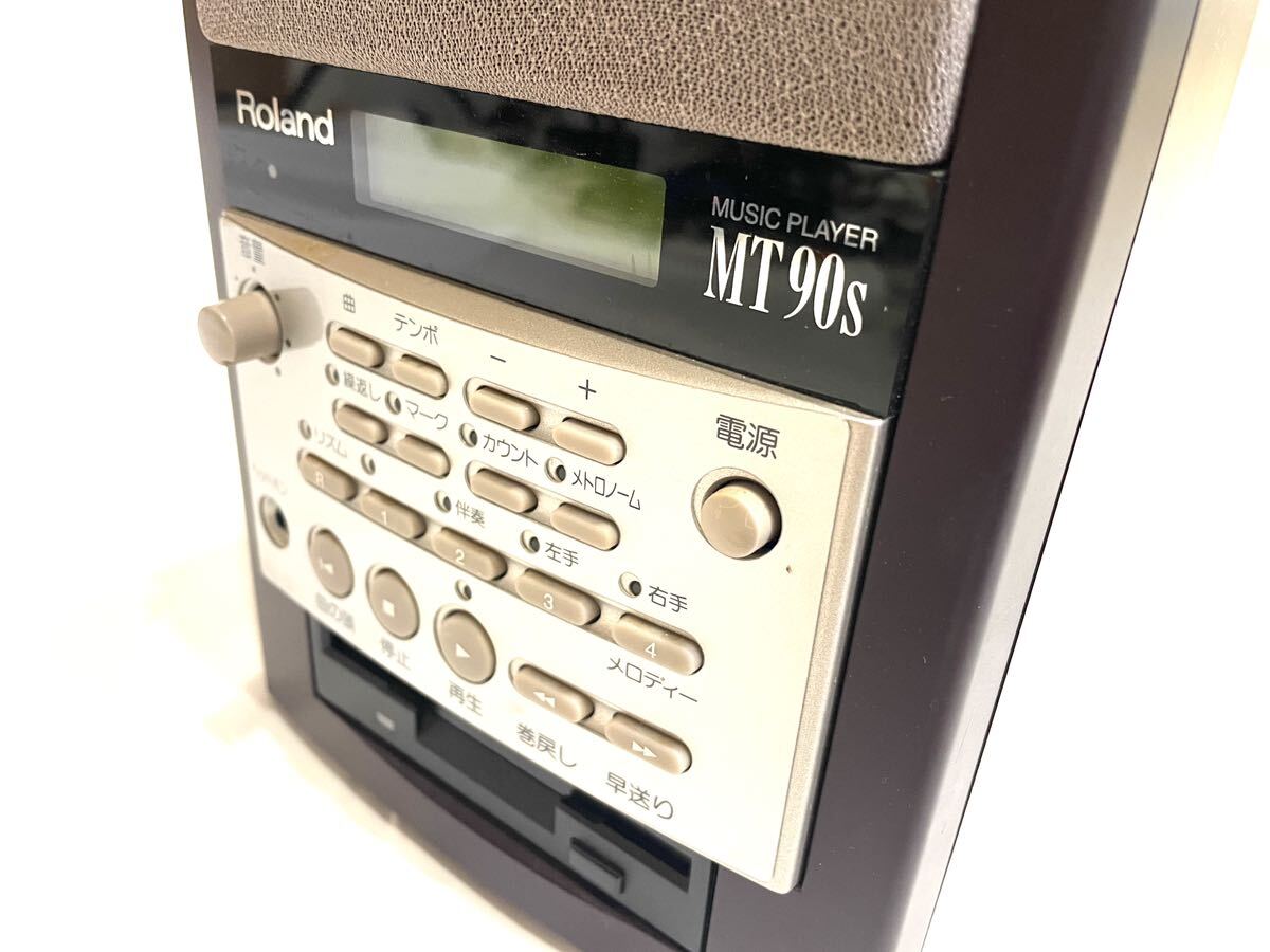 Roland ローランド SUZUKI スズキ MUSIC PLAYER MT-90s MT90s ローランド ミュージックプレイヤー フロッピー ディスク 通電OK 即有り_画像3