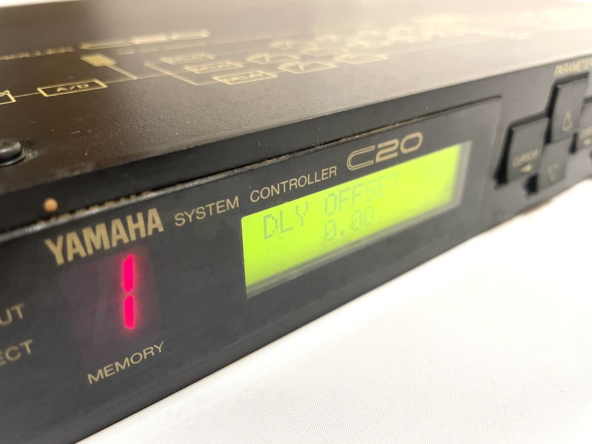  rare YAMAHA Yamaha C20 System Controller system controller 1U made in Japan Made In Japan electrification button reaction OK immediately equipped 