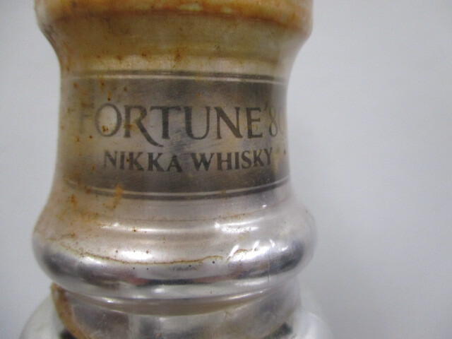 H637　古酒　NIKKA WHISKY FORTUNE '80　フォーチュン'80　ジャニーズ事務所'87ボトル　760ml　43％　総重量1500ｇ_画像4