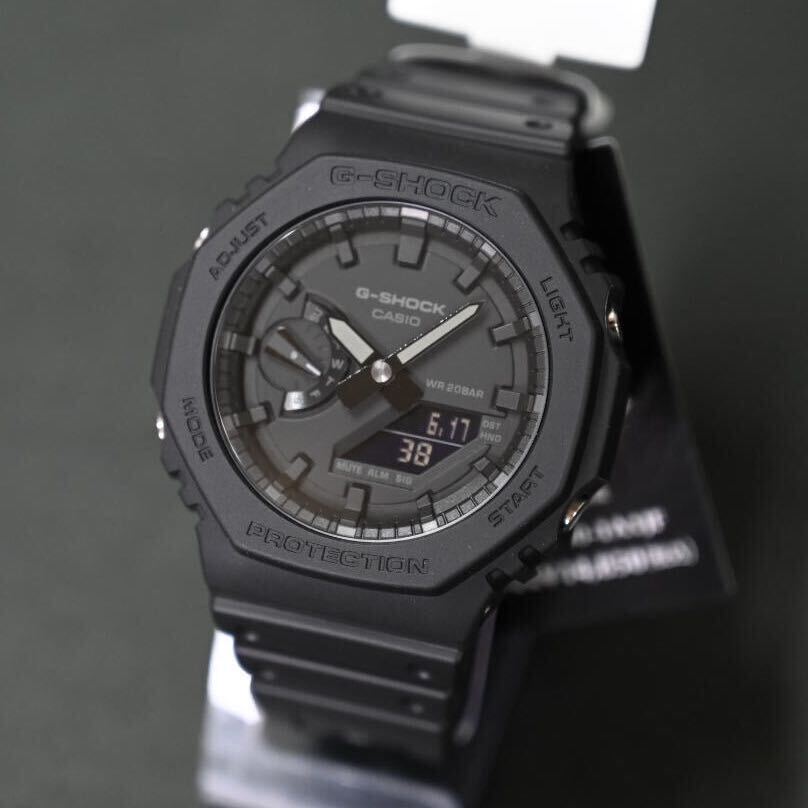 セール！★新品 カシオ正規保証付き★G-SHOCK GA-2100-1A1JF オールブラック 黒 薄型 20気圧防水 軽量 カシオーク メンズ腕時計