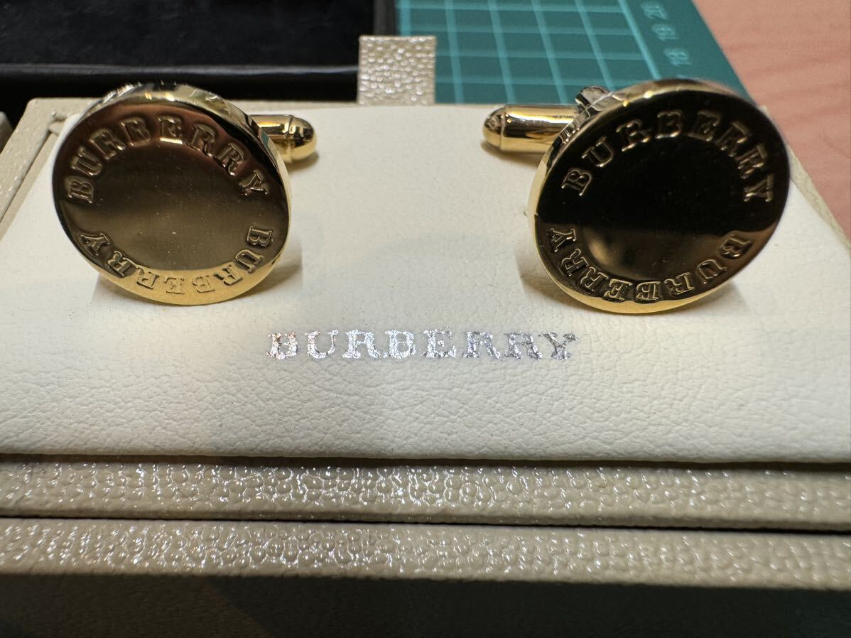 一円スタートBURBERRY バーバリー VERSACE ベルサーチ 3個セット カフス カフスボタン _画像3