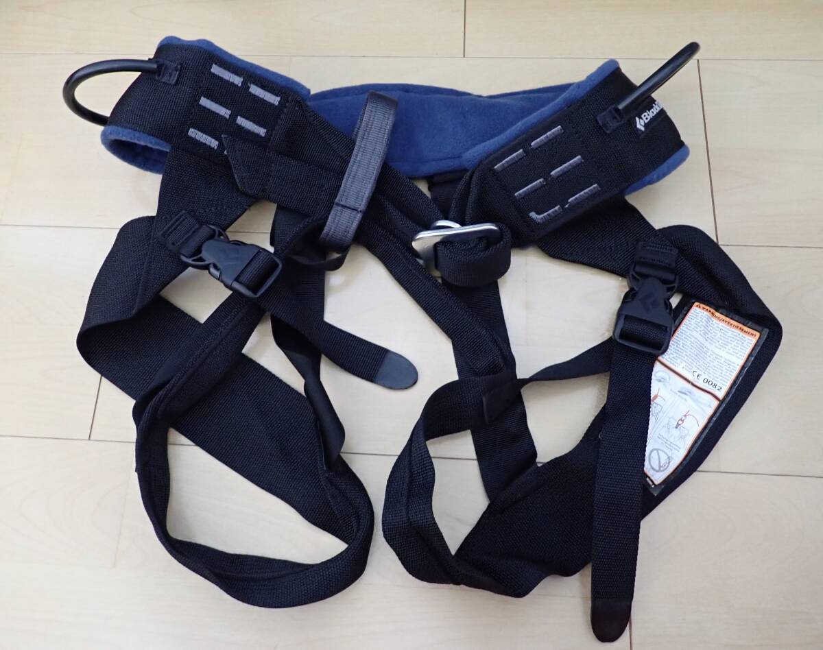 ブラック ダイヤモンド Black Diamond  Bod Harness クライミングハーネス Mサイズ（74-84cm）の画像1