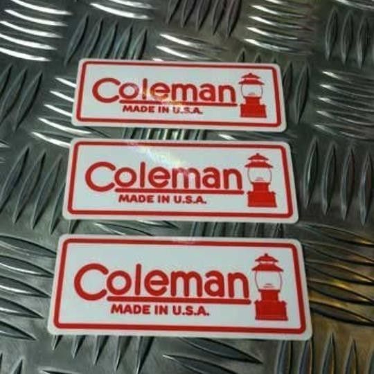 Coleman コールマン ステッカー3枚セット
