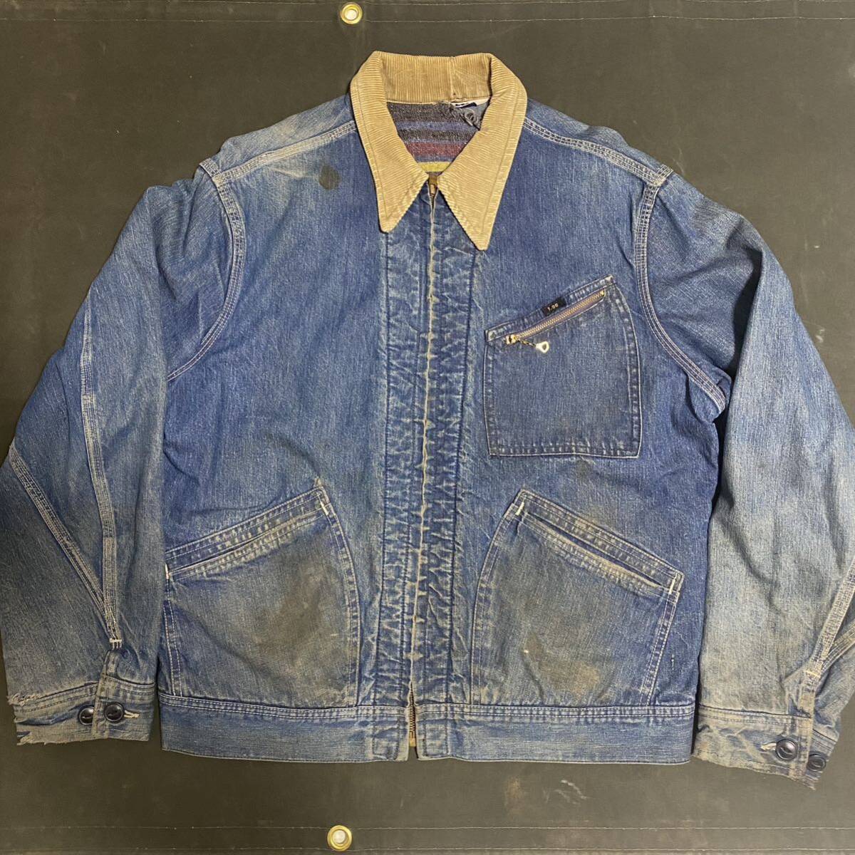 Yahoo!オークション - 60's Lee 191-LB デニムジャケット Yahoo!オークション - 60's Lee 191-LB デニムジャケット