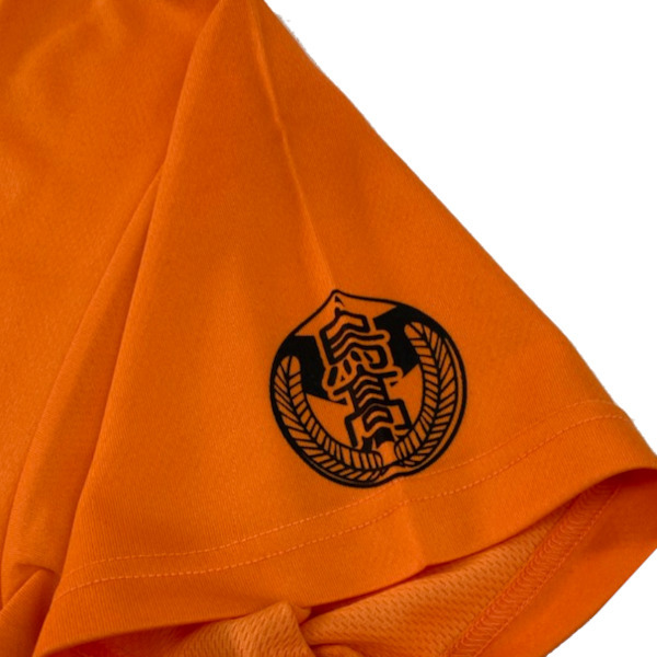 即決新品 ハイキュー 月島 半袖Tシャツ L（大きめ）オレンジ 吸汗速乾 送料無料