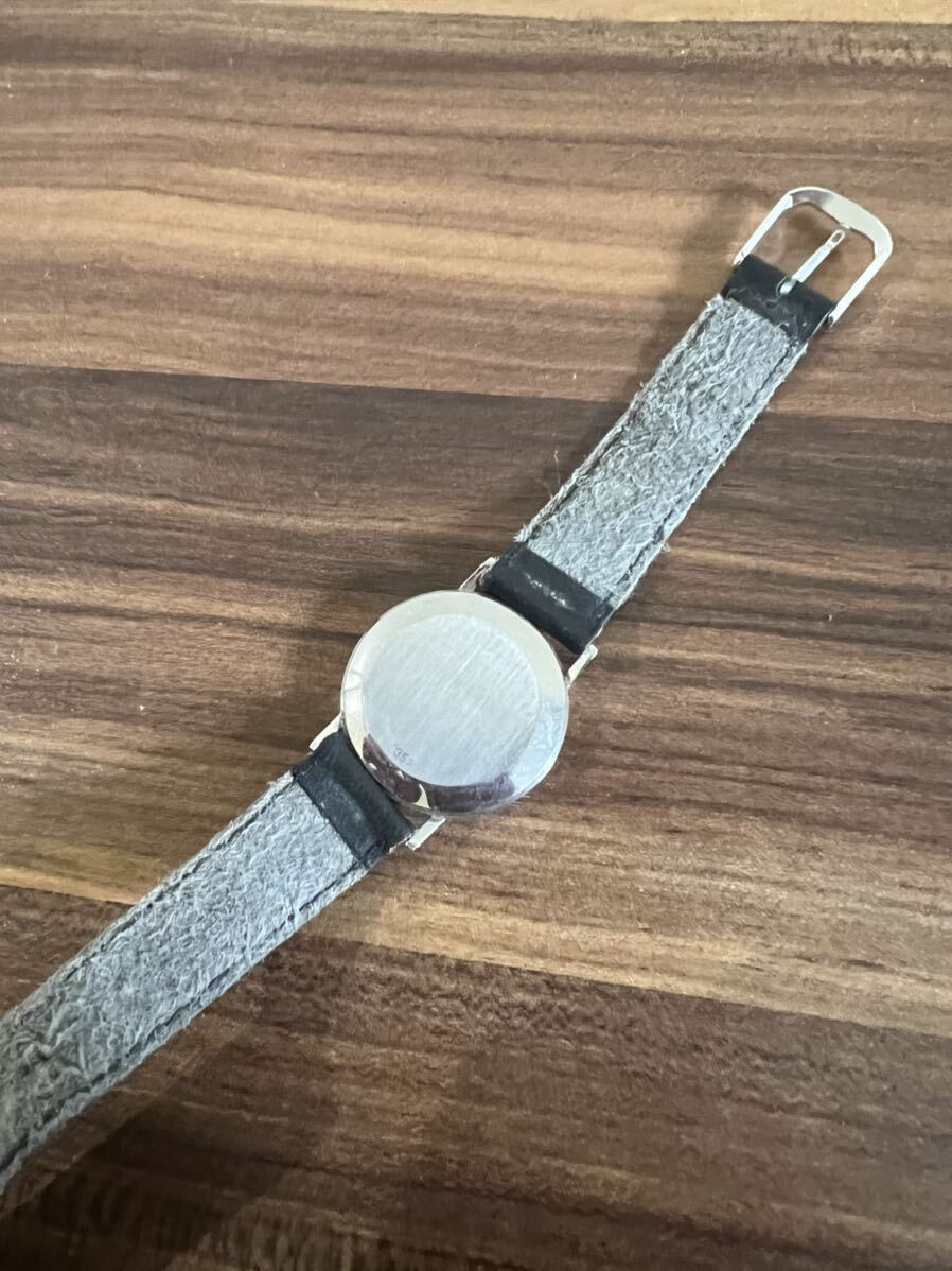 1円〜OMEGA オメガ デビル シルバー 1351 QZ ジャンク品 ベルト社外品 メンズ 腕時計 ジャンク品の画像4