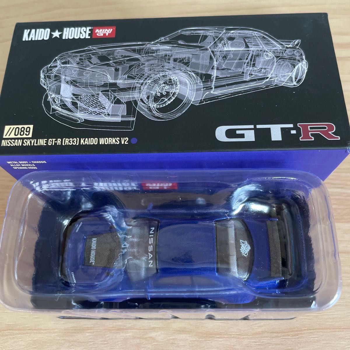 mini GT スカイラインGT-R R33 カイドウ★ワークス V2