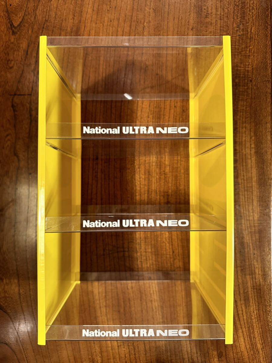  retro exhibition case # National ULTRA NEO National Ultra Neo battery display 