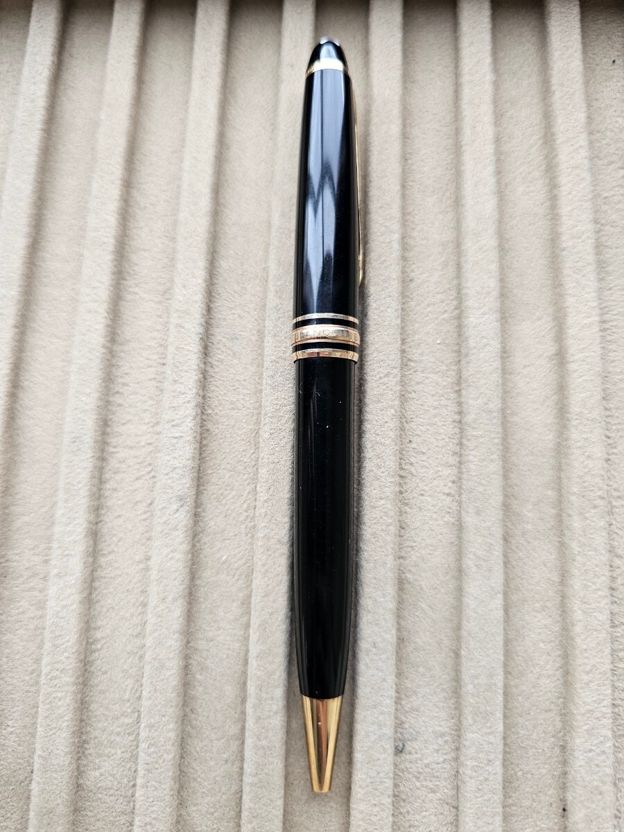 モンブラン ボールペン MONTBLANC マイスターシュテュック ツイスト式 ブラック MEISTERSTUCK _画像3