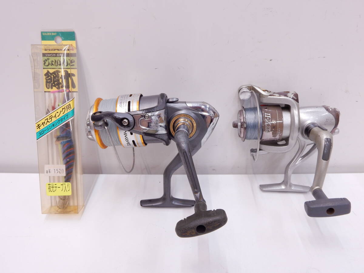 釣り具祭 リールセット DAIWA JOINUS3500 TOPPIT X-Ⅱ2000 ジョイントエギ 使用品 長期保管品 中古_釣り具祭、開催中です！