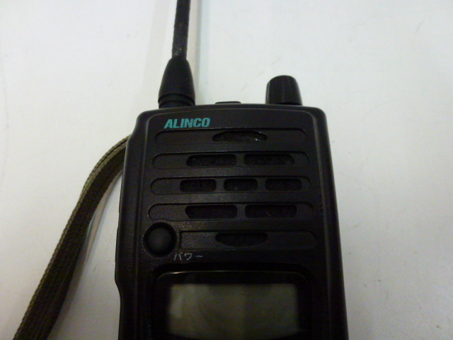  Hello CQ festival ALINCO Alinco transceiver DJ-P24 electrification verification settled home storage goods present condition goods transceiver communication machine 