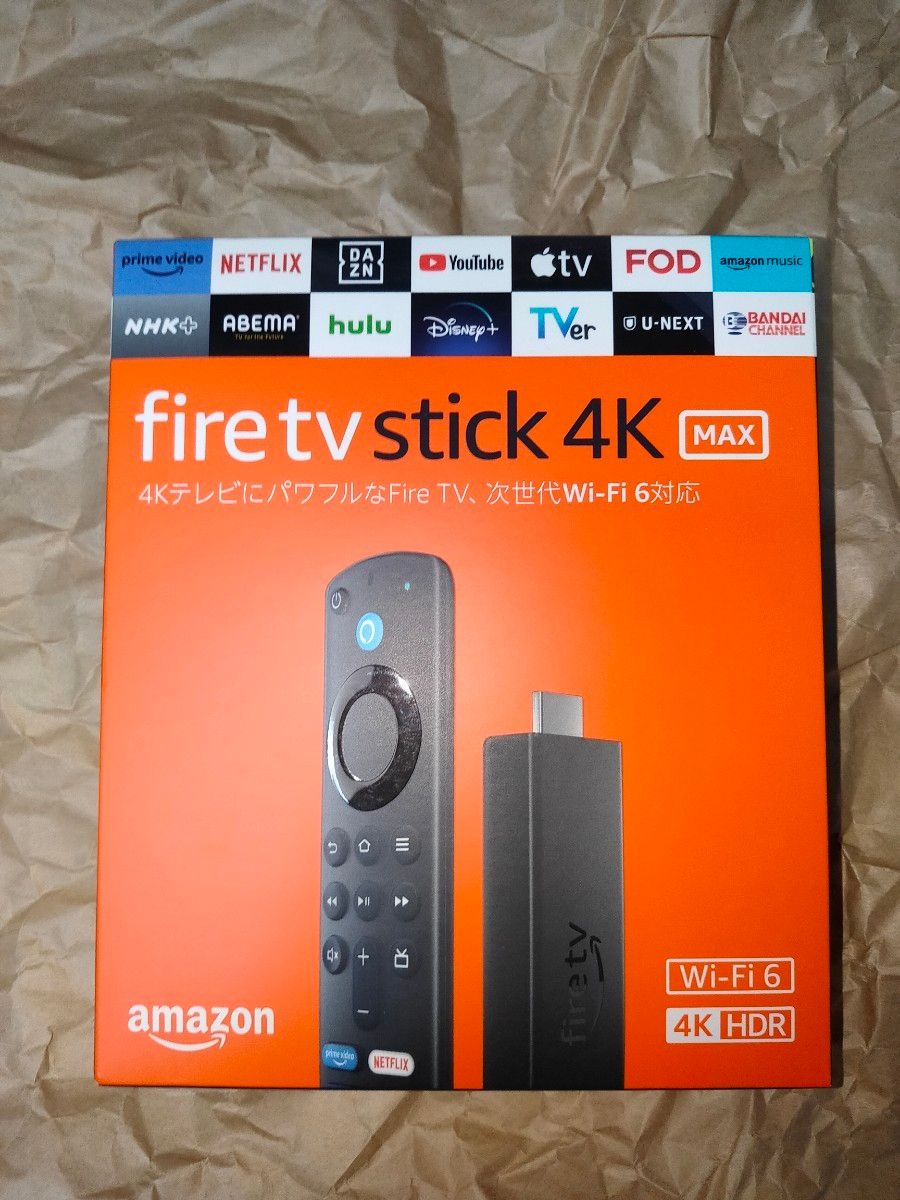 Amazon Fire TV Stick 4K Max　第3世代