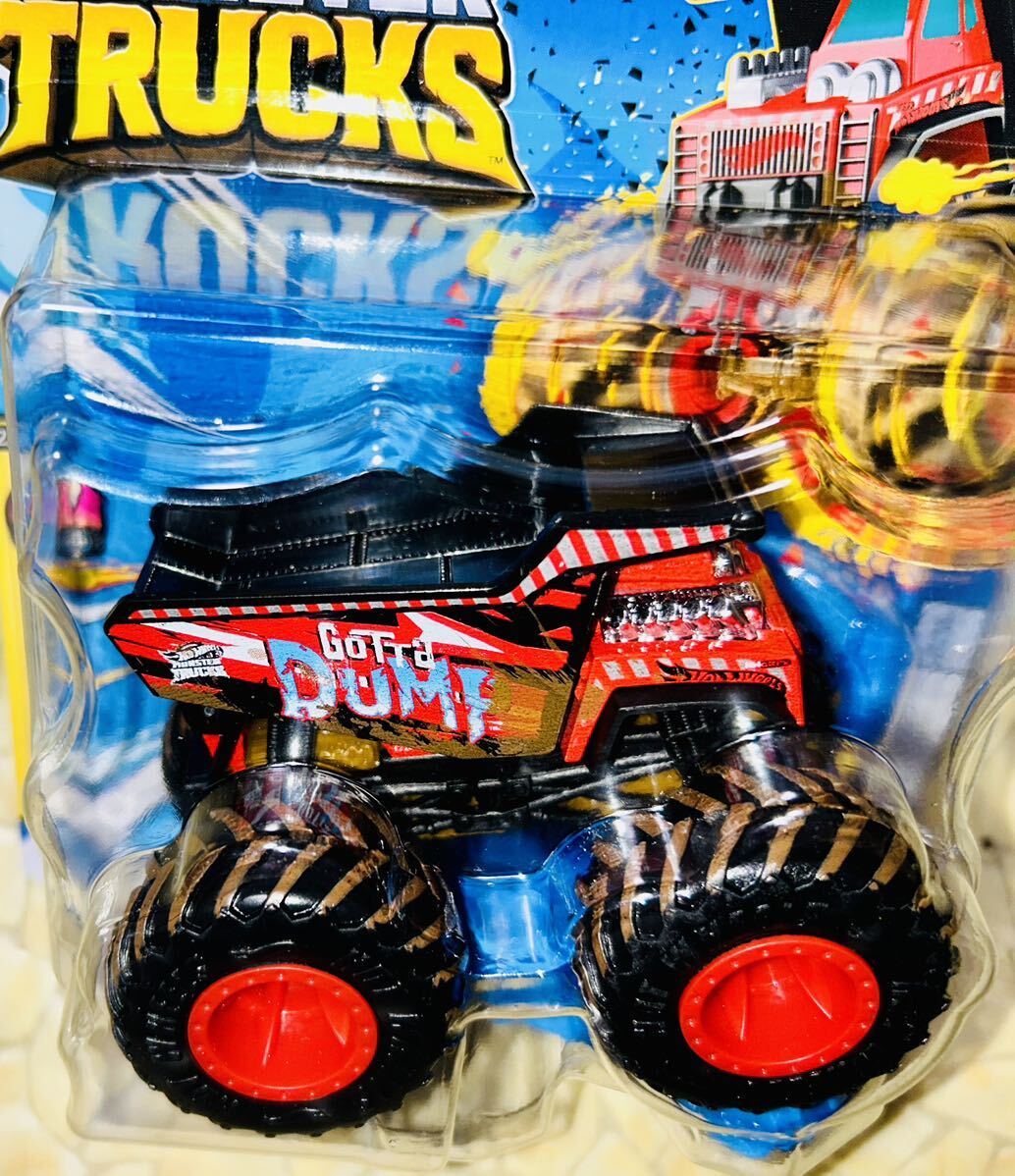 ホットウィール モンスタートラック GOTTA DUMP MONSTER TRUCKS Hot Wheels_画像2