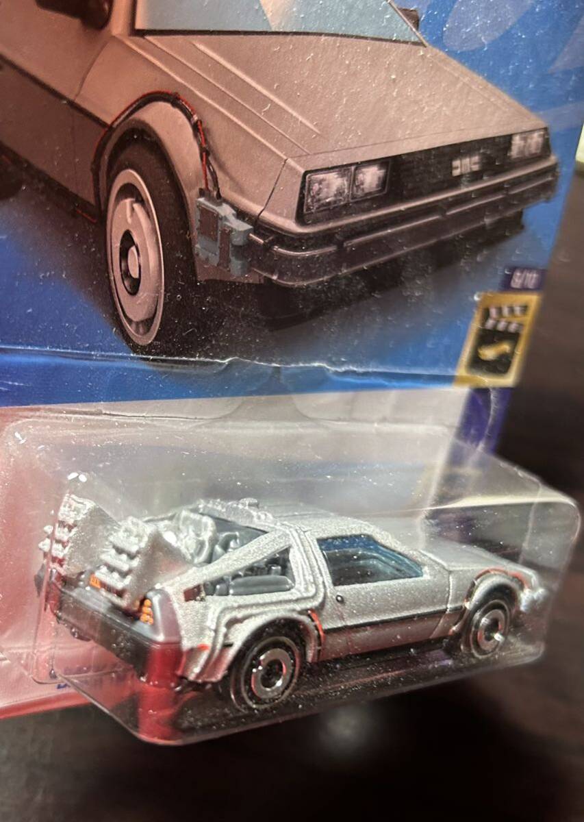 ホットウィール バックトゥザフューチャー タイムマシーン デロリアン BACK TO THE FUTURE HotWheels HW SCREEN TIME_画像3