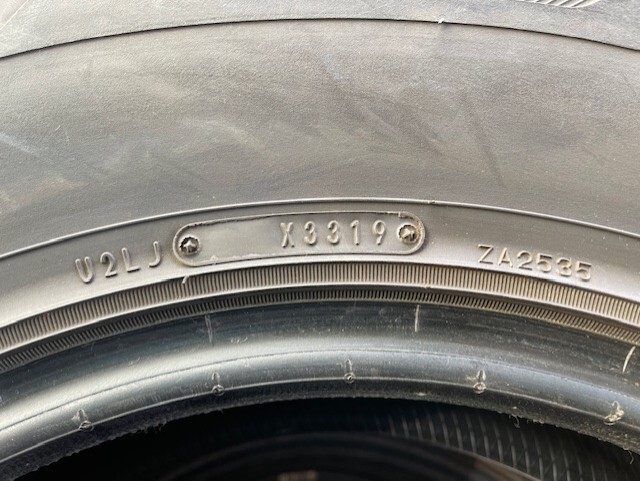 502-4)265/70R16 ダンロップ グラントレックAT3中古4本セット！山あり良品2019年製！手渡し可！ハメ替えも対応！愛知_画像9