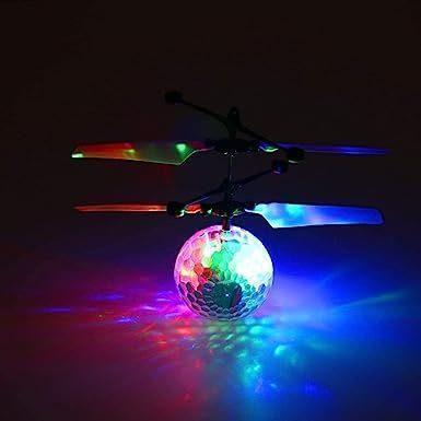 フライングボール LED ヘリボール 子供 おもちゃ 光る ラジコン ドローン_画像3