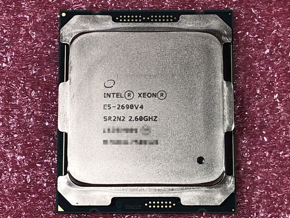 #1077 Intel Xeon E5-2690 v4 SR2N2 (2.60GHz/ 35MB/ LGA2011-3) 保証付の画像1