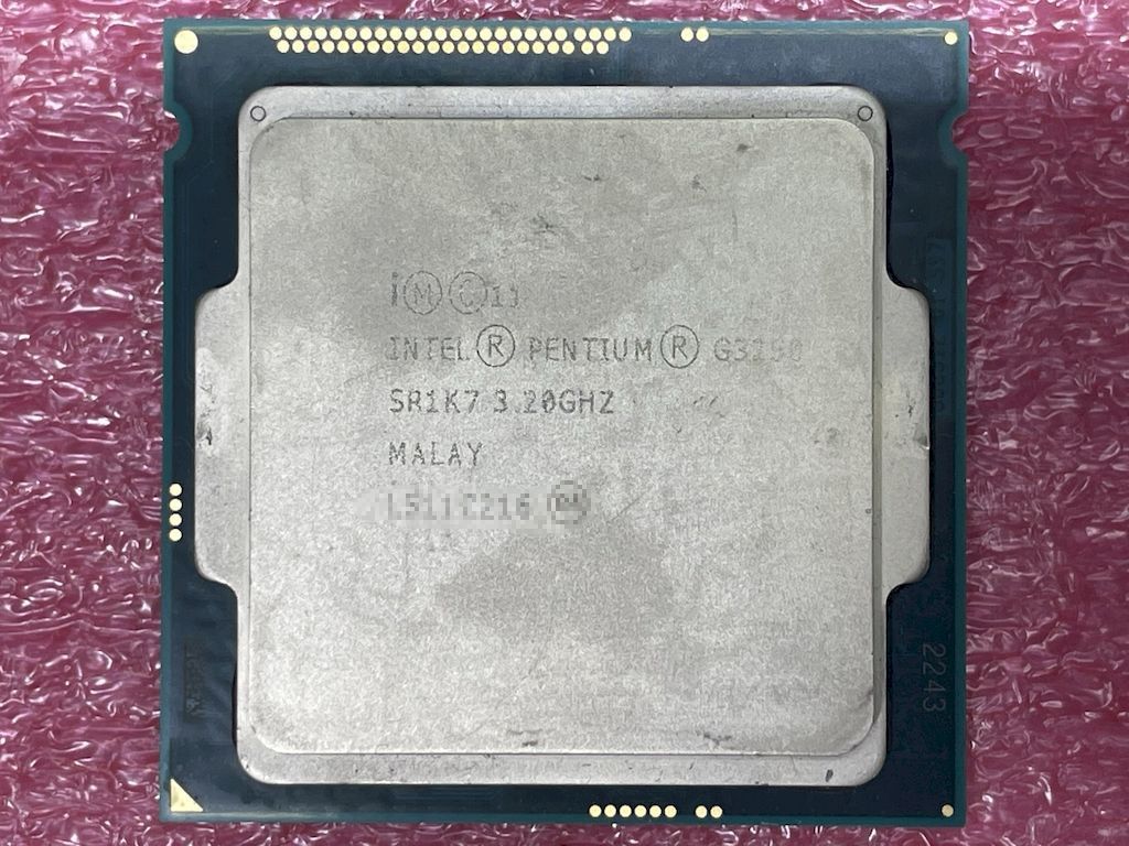 #1113 Intel Pentium G3250 SR1K7/SR1RM等 (3.20GHz/ 3MB/ LGA1150) 保証付_画像1