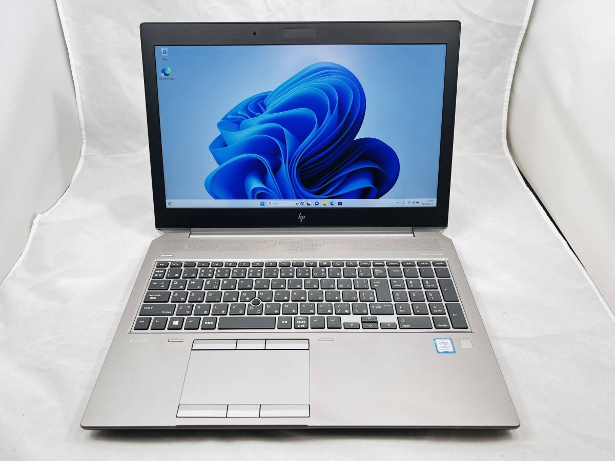 #300644 HP ZBook 15 G5 Mobile Workstation (Core i7-8750H/16GB/512GB NVMe SSD/15.6インチ FHD IPS/Quadro P1000/無線,BT/Win11 Pro)_画像1