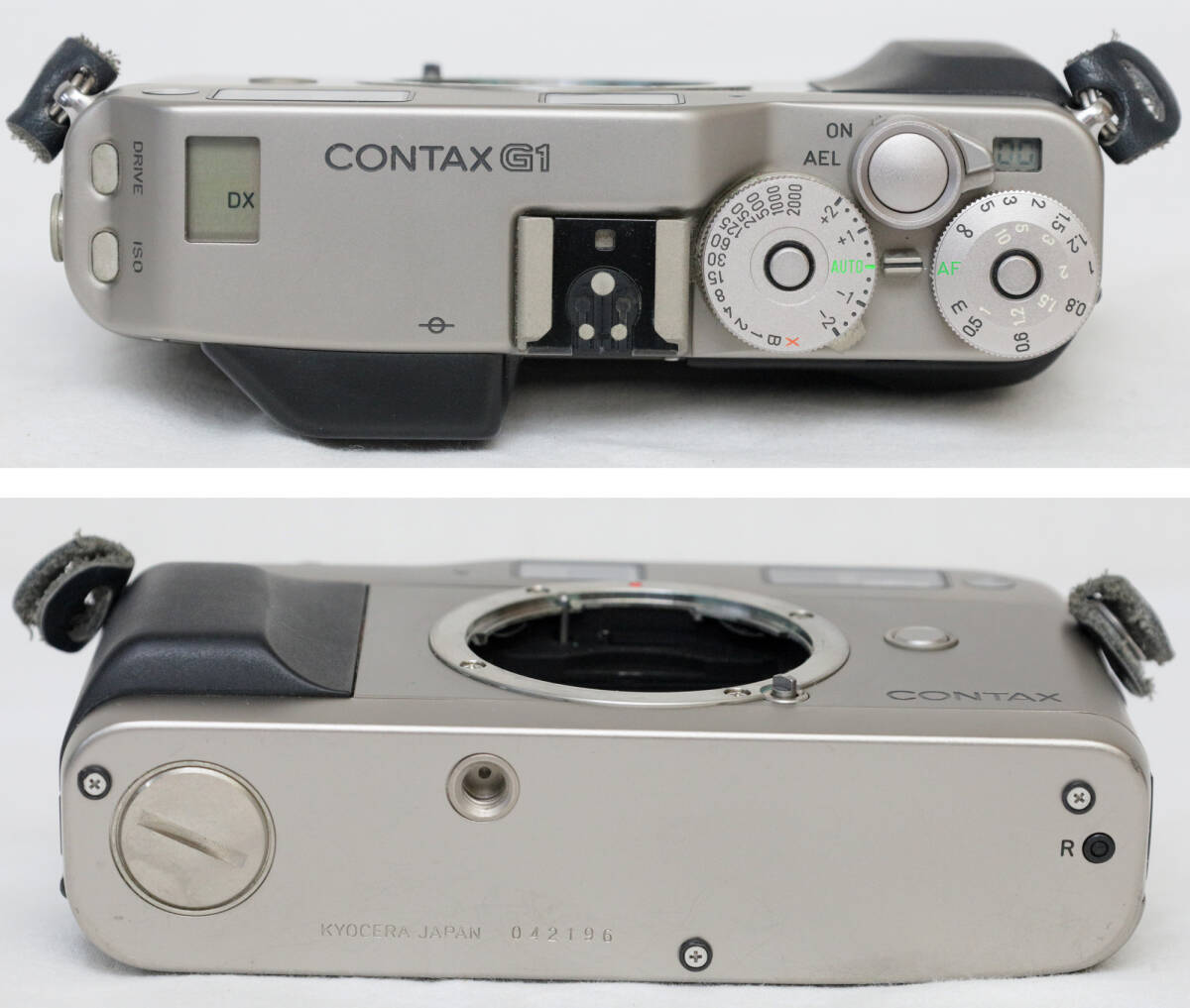 CONTAX G1 ROM改造済 BIOGON 28mm / PLANAR 45mm / SONNAR 90mm 3本付き 動作確認済み 説明書付き コンタックス_画像4