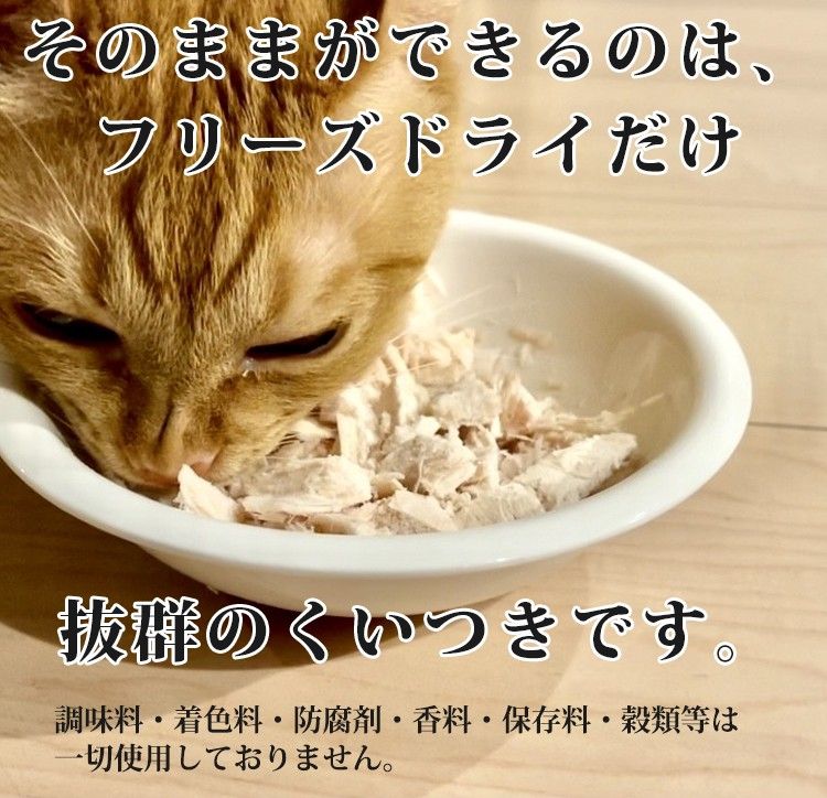 FOUR-FOODS フリーズドライ ササミ 5袋 国産 犬 猫 おやつ