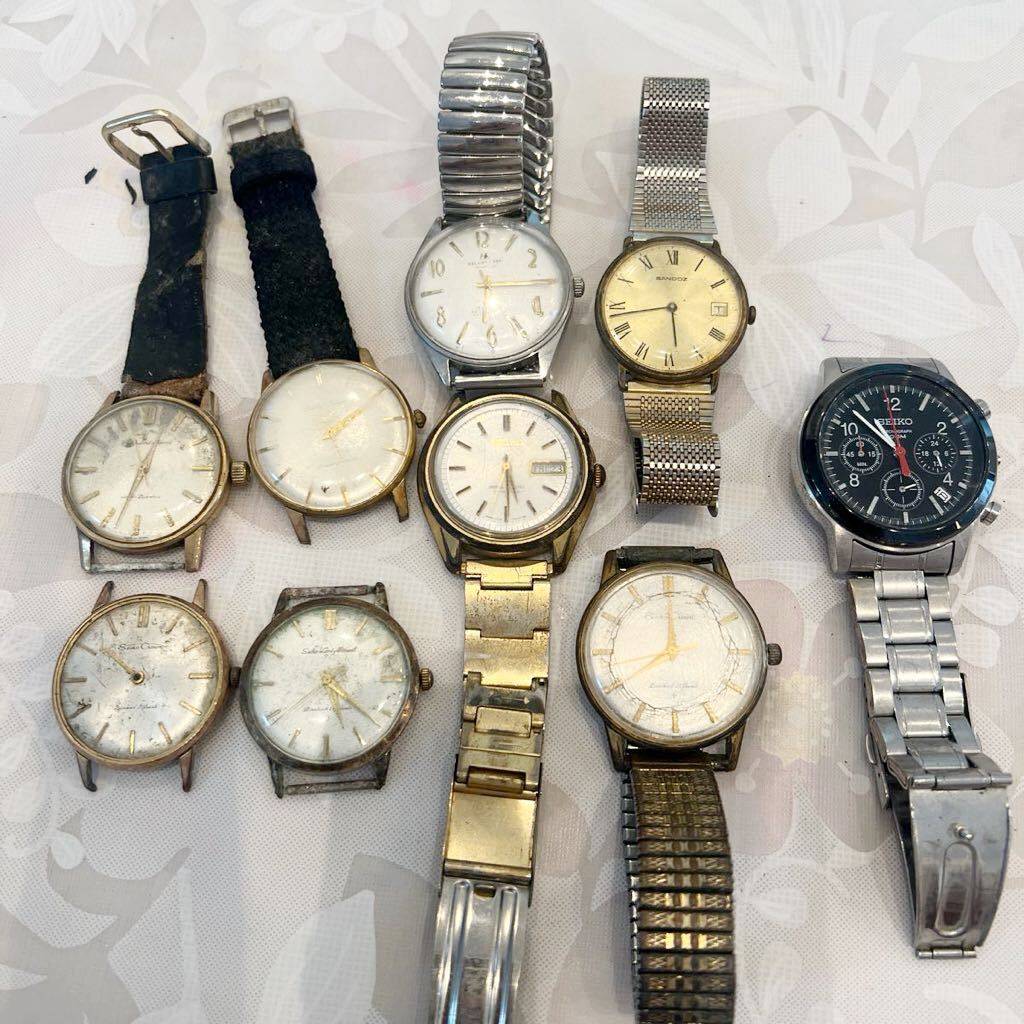 SEIKO SANDOZ 腕時計 まとめ売り9個 ジャンク品の画像1