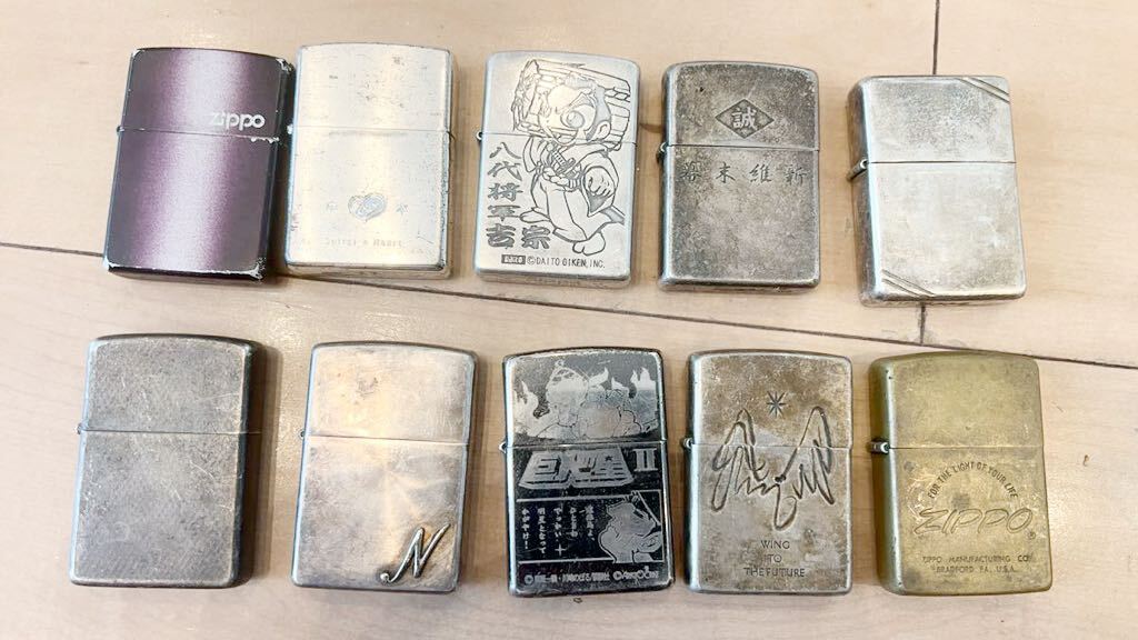 Ⅷ ZIPPO オイルライター 10個売りの画像1