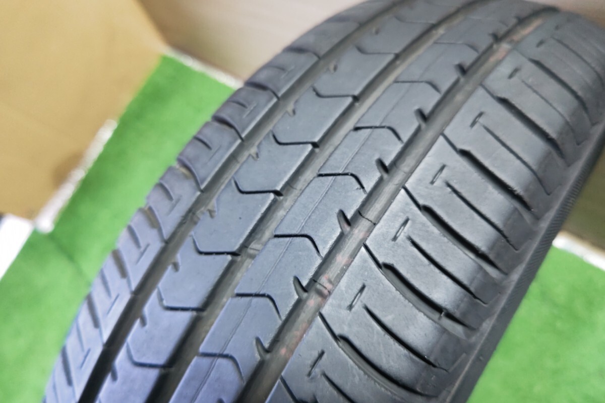 中古タイヤ BRIDGESTON ECOPIA NH100c 175/65R15 アクア ヴィッツ カローラフィールダー キューブ イグニス スイフト A392_画像3