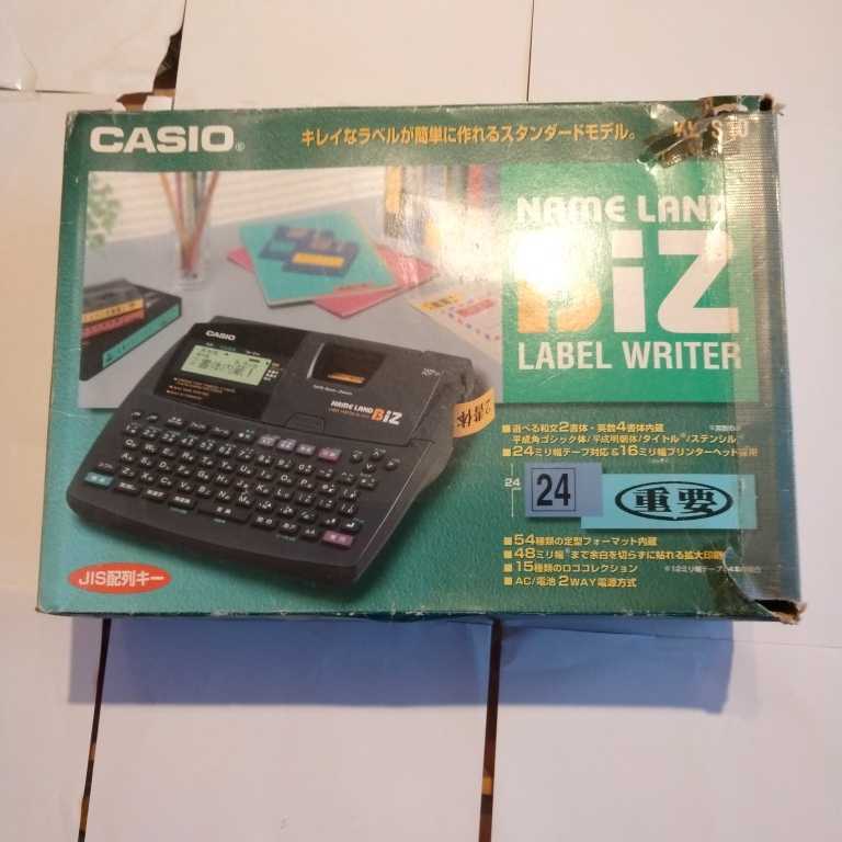 CASIO Casio # имя Land [KL-S10] отображать знак число 12 знак лента 6mm картридж имеется адаптор есть . с руководством пользователя 