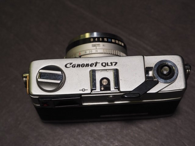 L185【ジャンク品】Canon Canonet QL17 G-Ⅲ QL フィルムカメラ マニュアルフォーカス 40mm 1:1.7_画像5