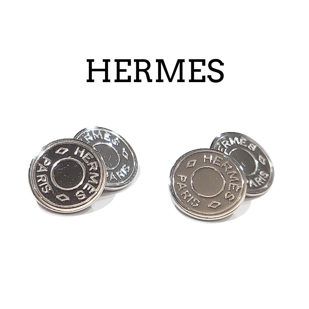 エルメス カフス セリエ カフス カフリンクス 希少】HERMES エルメス セリエ カフリンクス カフスボタン