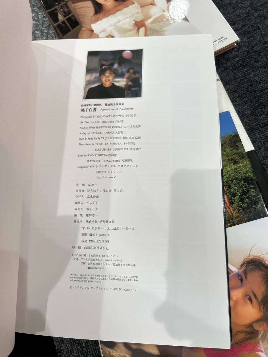 写真集　大量　まとめ　松本伊代　中嶋美智代　坂上香織　菊池桃子　桃子白書　高純度　触れたら微熱　など_画像3