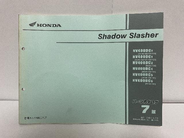 40109★...　SHADOW　...　Slaher/NV400D/(NC40)★ список запасных частей ★ Хонда  оригинальный 