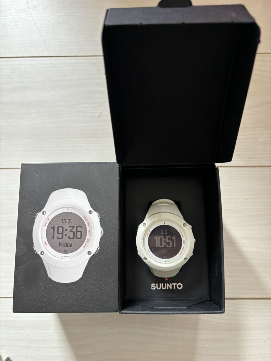 SUUNTO◆AMBIT3RUN/クォーツ腕時計/デジタル/WHT/OW143_画像5