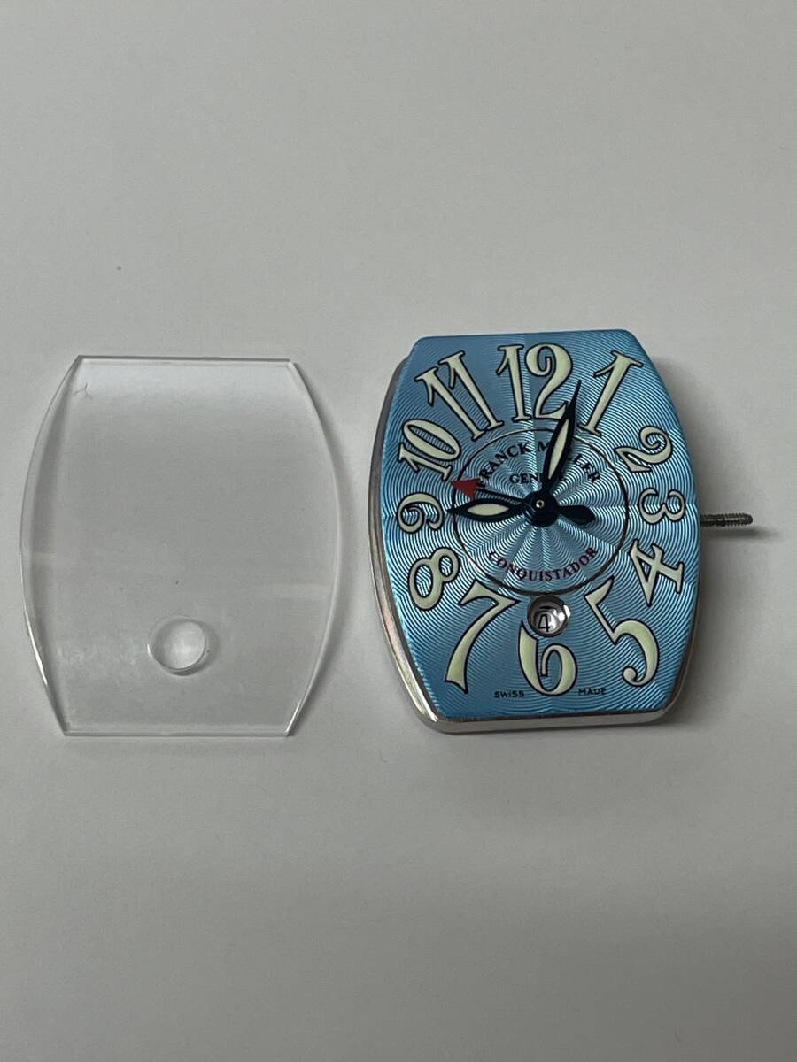 【可動品】Franck Muller 自動巻き ムーブメント プラチナローター 風防付属【現状】№63004_画像9