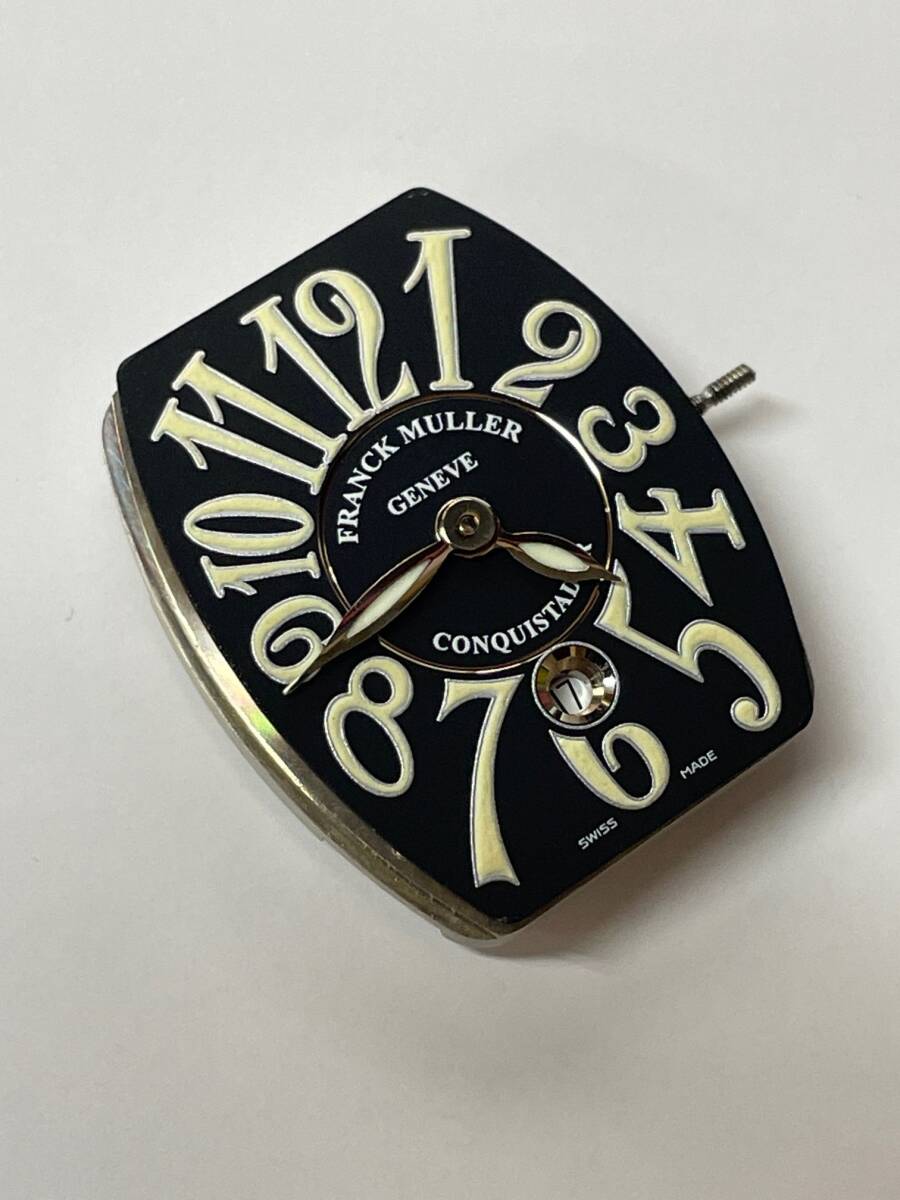 Franck Muller フランクミュラー 自動巻き ムーブメント プラチナローター 風防・機止めネジ付属【現状】№63072_画像8